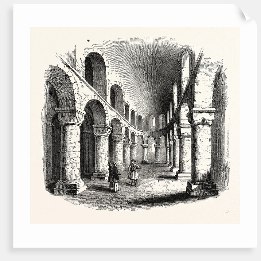 Interior Chapel White Tower, London by Anonymous