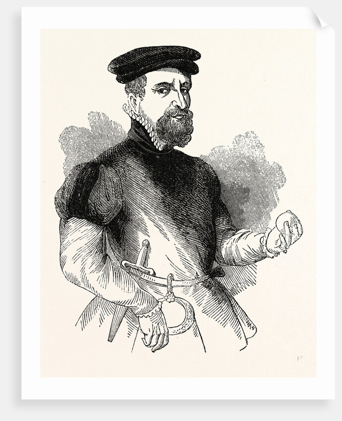 Portrait Sir Thomas Gresham, English merchant and financier by Anonymous