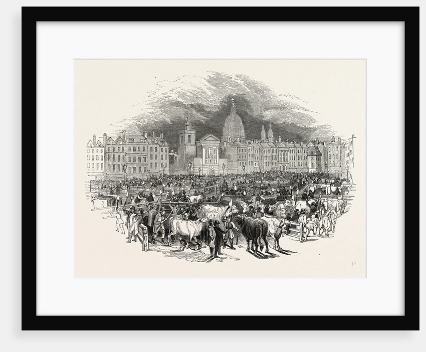 Torchlight View Smithfield, London by Anonymous