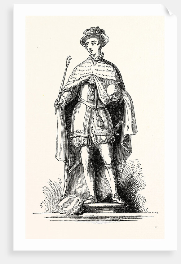 Statue Edward VI., London by Anonymous