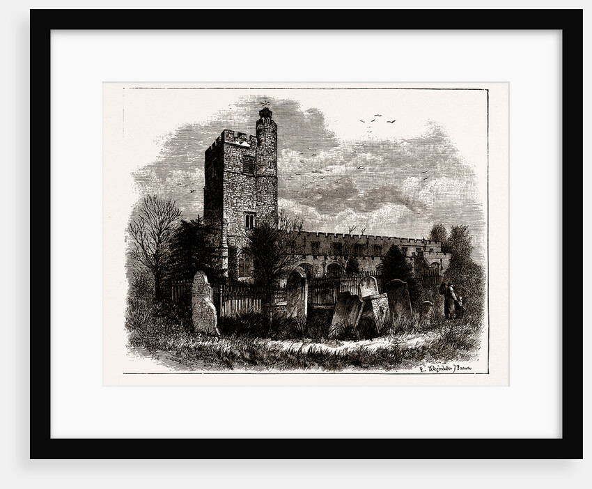 Cheshunt Church by Anonymous