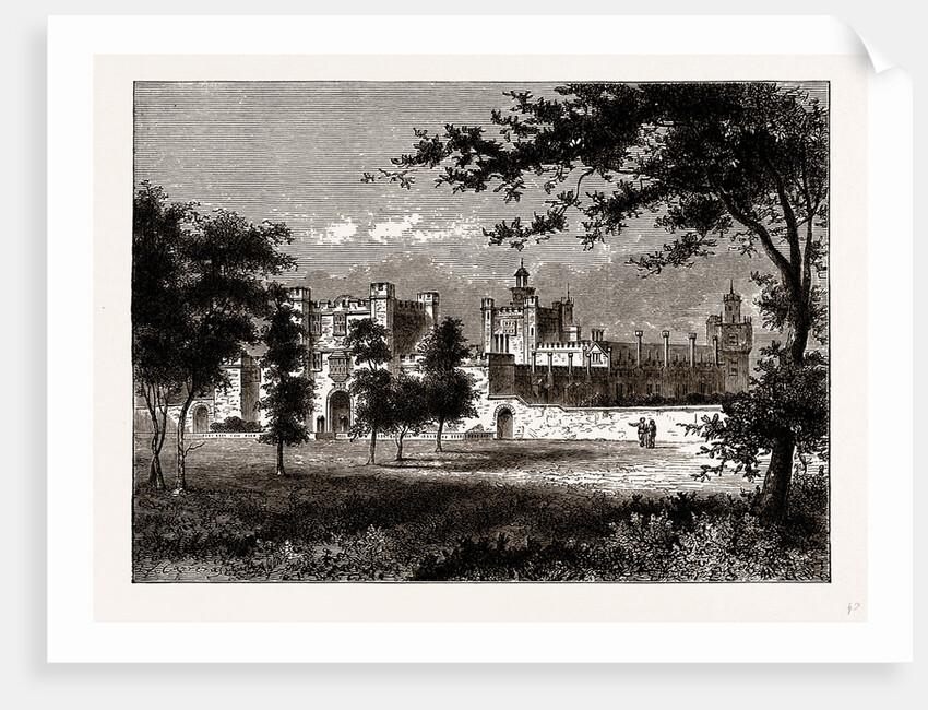 Old Theobalds Palace by Anonymous