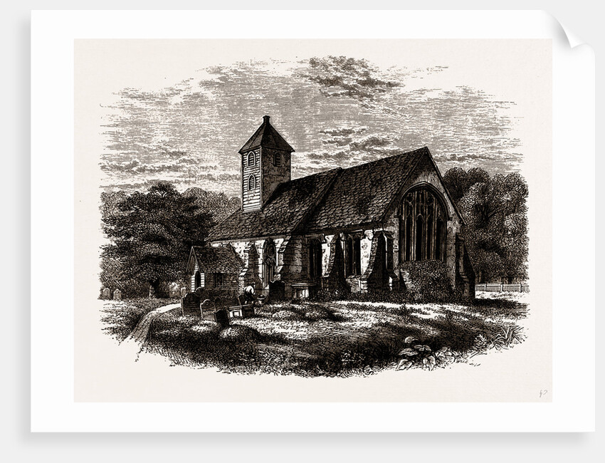 Old Hanworth Church by Anonymous