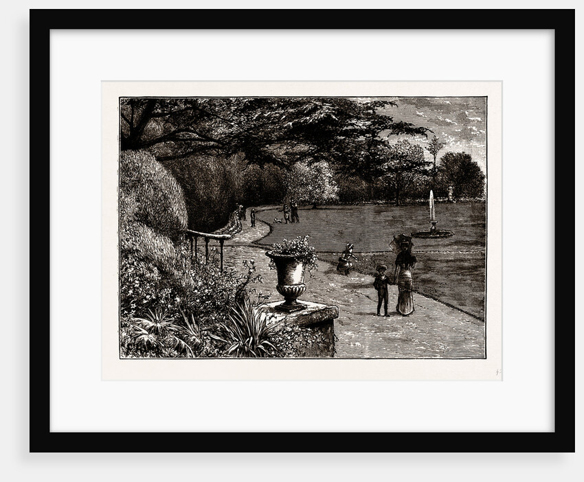 The Gardens of Orleans House, 1882 by Anonymous