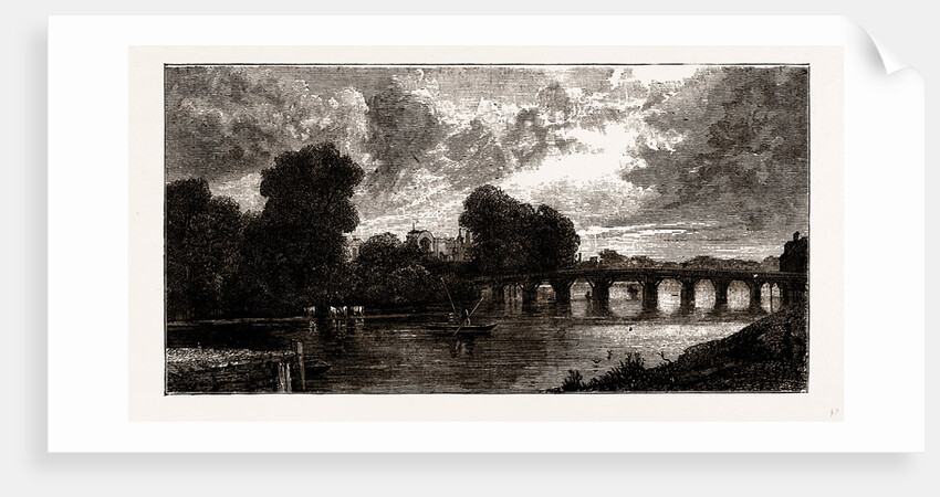 Hampton Court Bridge by Anonymous