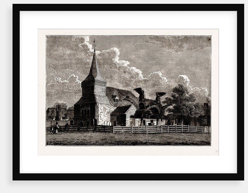 Bedfont Church by Anonymous