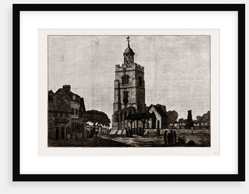 Hillingdon Church About 1740 by Anonymous