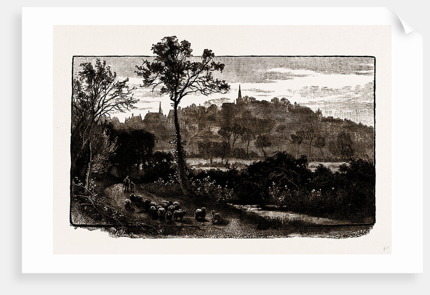 Distant View of Harrow by Anonymous
