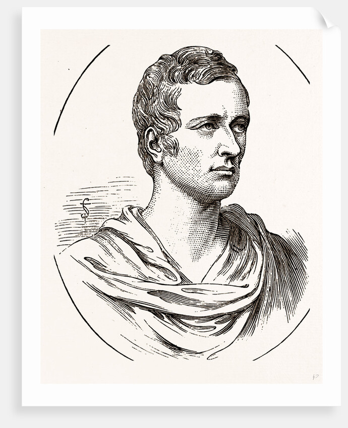 Sir Stamford Raffles, from the Bust By Chantrey by Anonymous