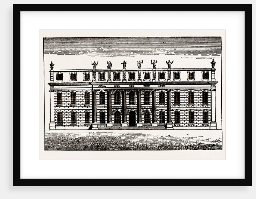 Canons, Elevation of The Original South Front by Anonymous