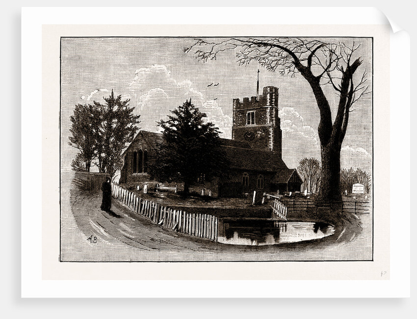 Bushey Church by Anonymous
