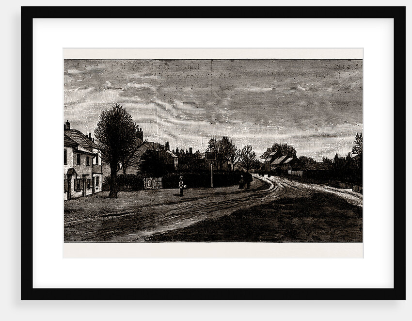 Hadley Green Site of The Battle of Barnet by Anonymous