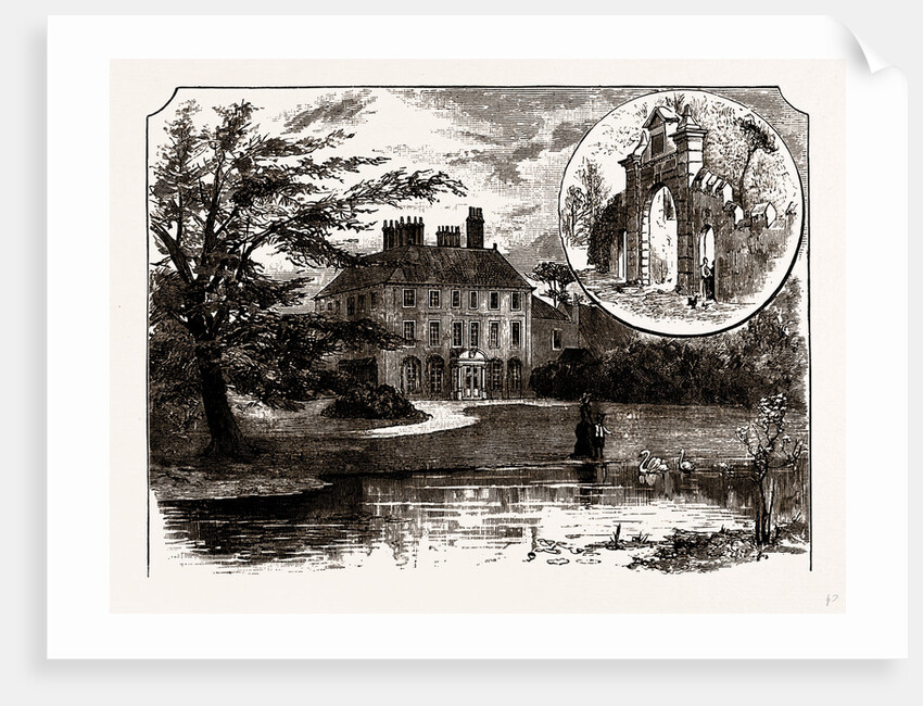 Forty Hall and The Old Gateway by Anonymous