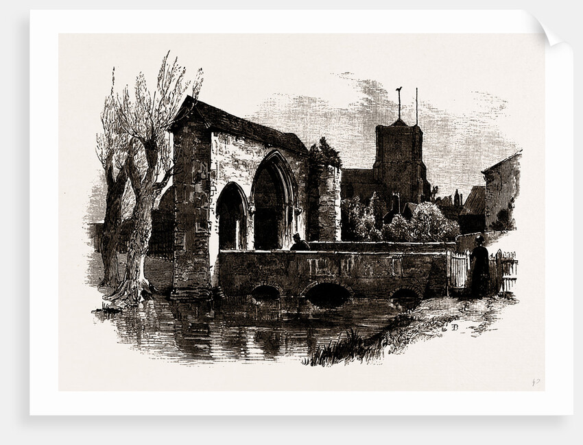 Gateway and Bridge, Waltham Abbey by Anonymous