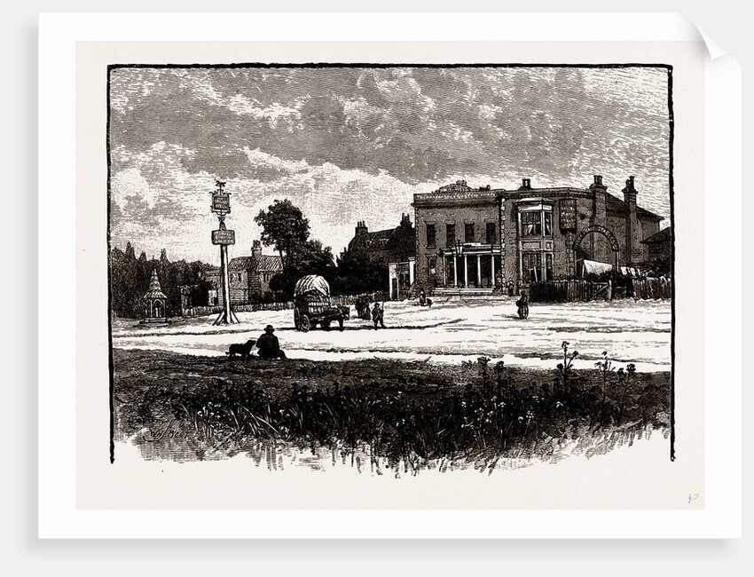 The Horse and Well, Woodford Wells by Anonymous