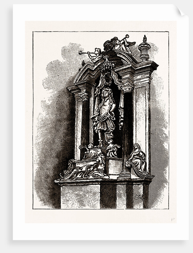 Monument To Sir J. Child, Wanstead Church by Anonymous