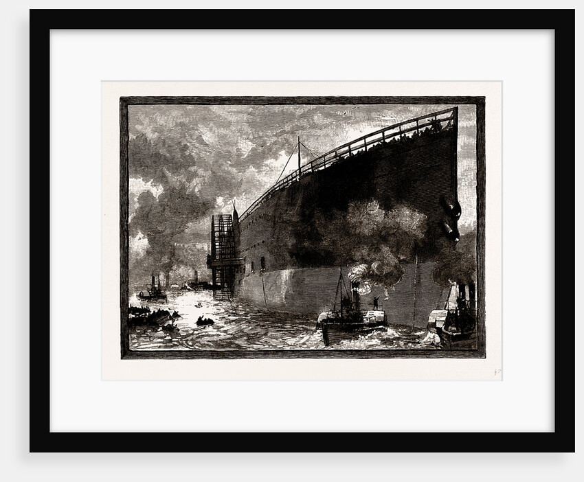 Launch of The Great Eastern by Anonymous