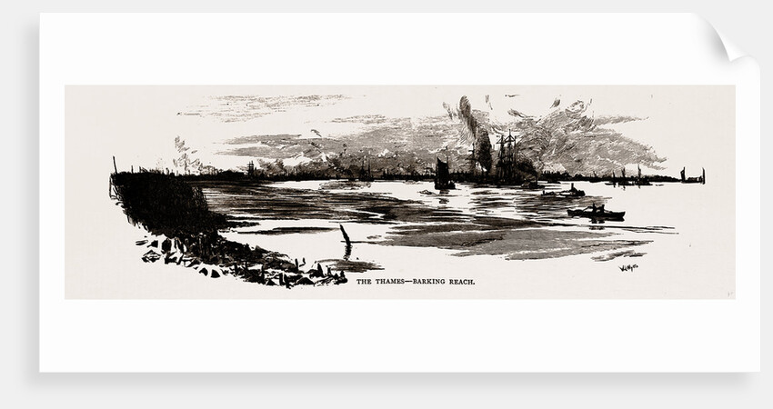 The Thames, Barking Reach by Anonymous