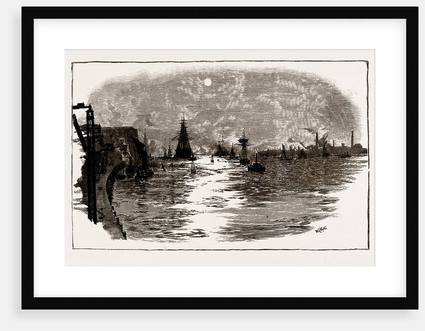 The Thames—woolwich Reach by Anonymous