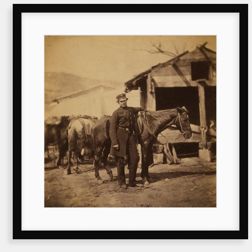 Captain Bathurst, Grenadier Guards, Crimean War by Roger Fenton