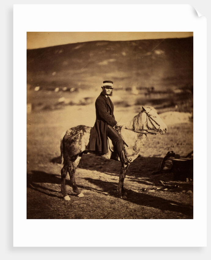 Mr. Angel, postmaster, Crimean War by Roger Fenton