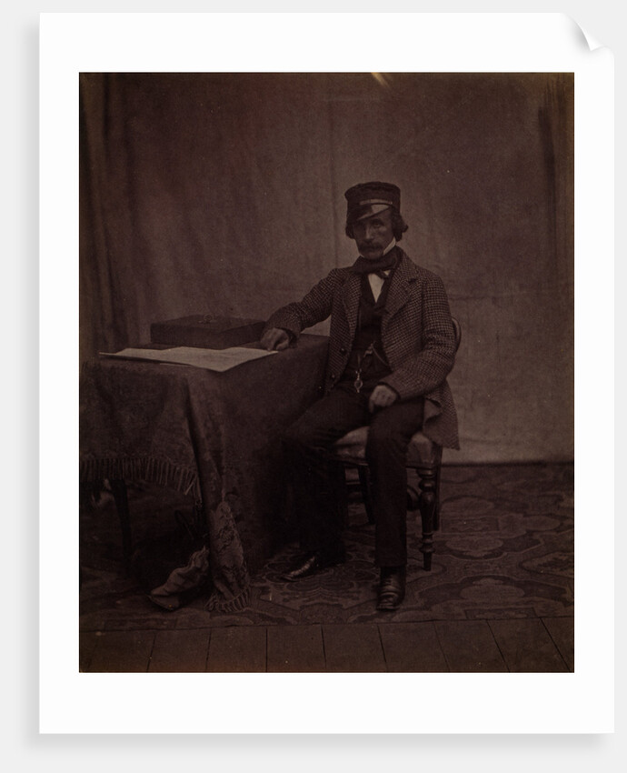 Dr. Sutherland, Sanitary Commission, Crimean War by Roger Fenton