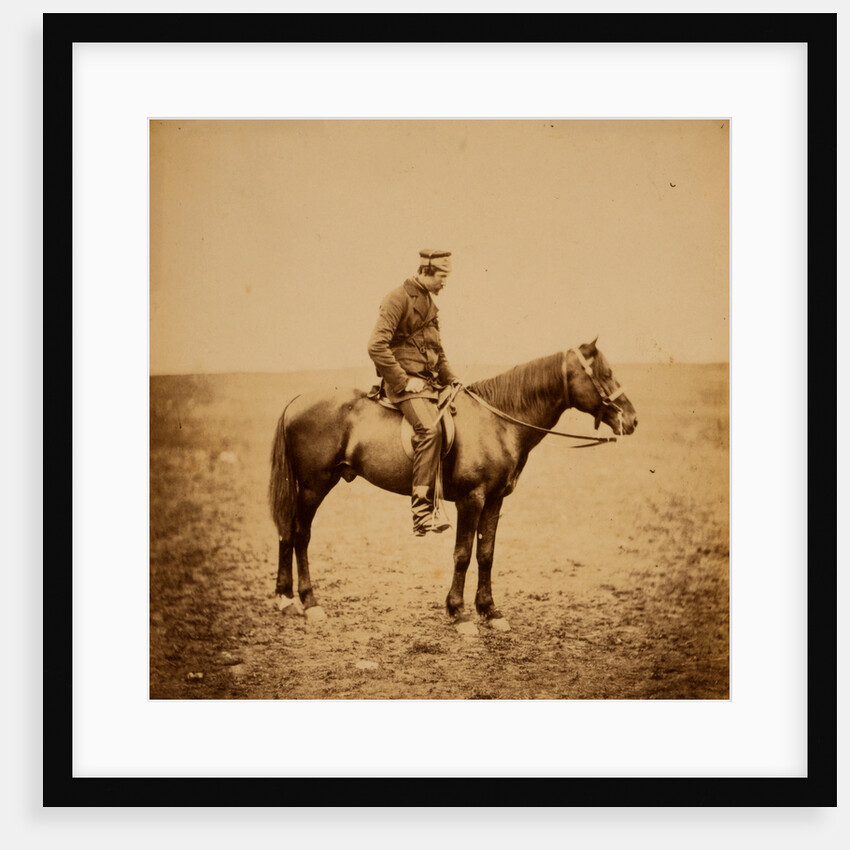 The Honourable Major Cathcart, Dep. As. Adj. General to the Light Division, Crimean War by Roger Fenton