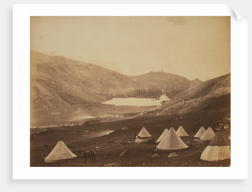 Balaklava, from Guard's Hill, Crimean War by Roger Fenton