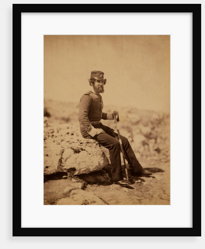 Lieutenant Gayner by Roger Fenton