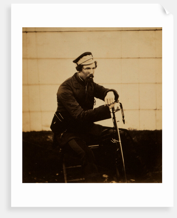 The honourable Major Cathcart, Dep. As. Adj. Gen. to the Light Division, Crimean War by Roger Fenton