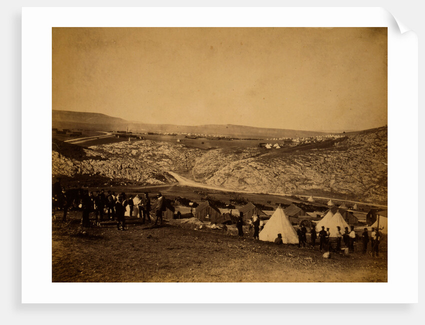 Major Brandling's troop, Crimean War by Roger Fenton