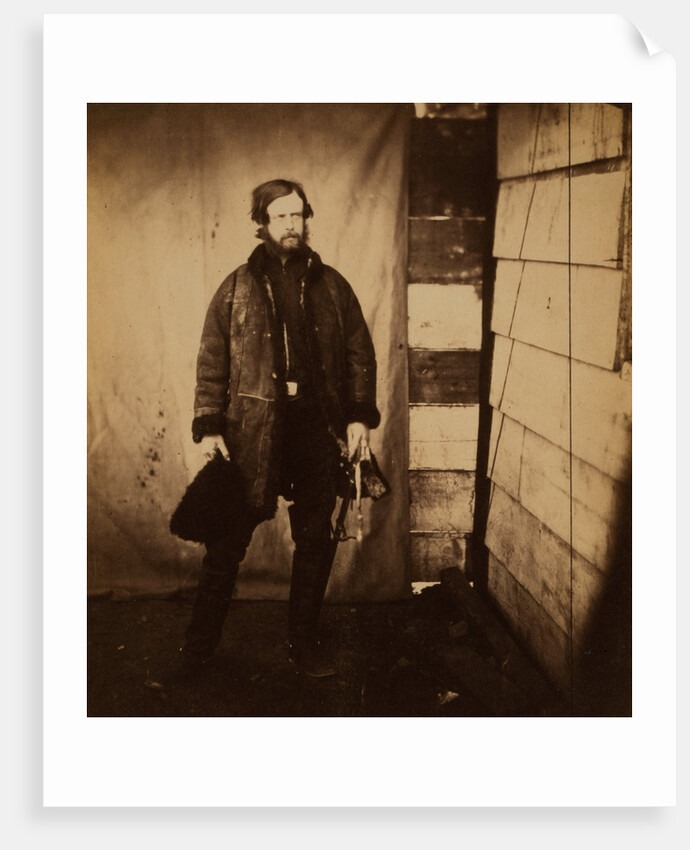 Captain Lord Balgonie, Grenadier Guards, Crimean War by Roger Fenton