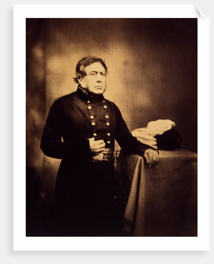 Lieutenant General Sir H.J.W. Bentinck, K.C.B., Crimean War by Roger Fenton