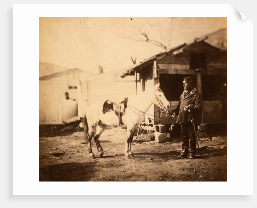 Major Chapman, 20th Regiment, Crimean War by Roger Fenton