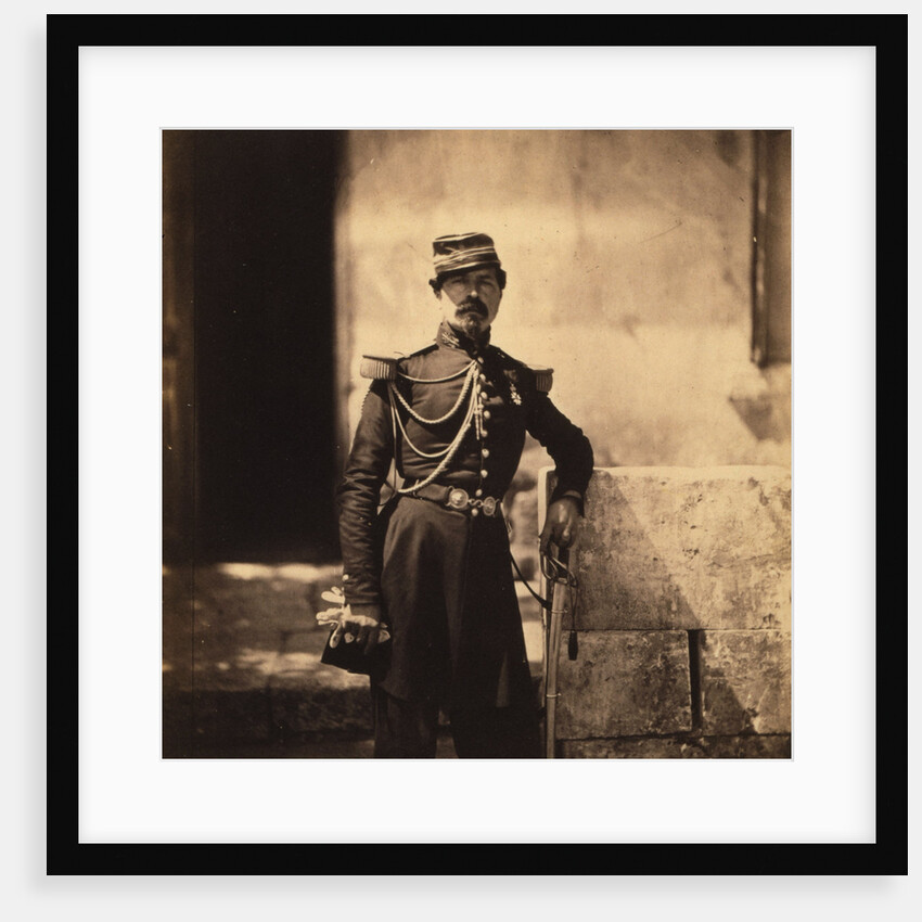 Colonel Vico, attached to the British Head Quarters, Crimean War by Roger Fenton