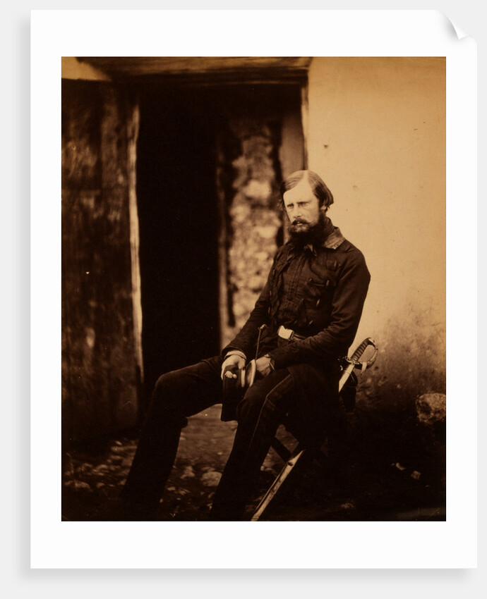 Lieutenant Colonel Prince Edward of Saxe Weimar, Crimean War by Roger Fenton