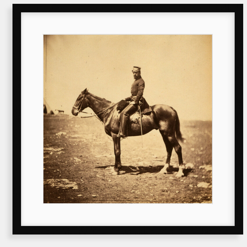 Captain Clifford, aide-de-camp to General Buller, Crimean War by Roger Fenton