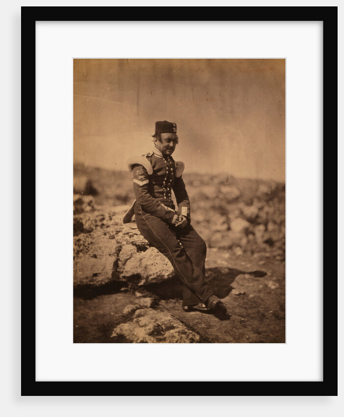 Sergeant of British Light Infantry, Crimean War by Roger Fenton