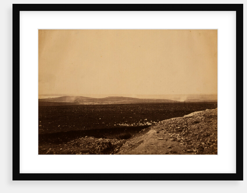 The Mamelon & the Malakof from the front of the mortar batteries, Crimean War by Roger Fenton