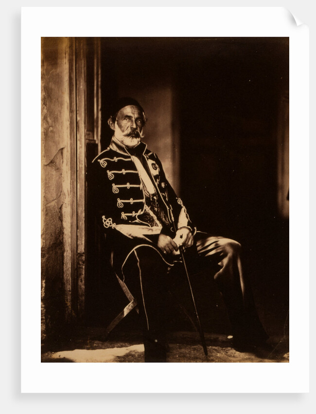 Omar Pacha, Crimean War by Roger Fenton