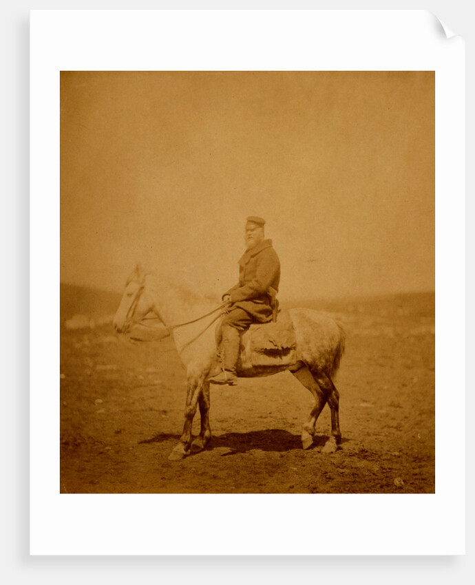 Captain Chawner, Crimean War by Roger Fenton