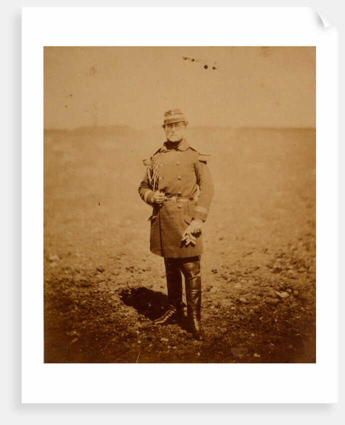 Commander Ballan, officer on Bosquet's staff, Crimean War by Roger Fenton