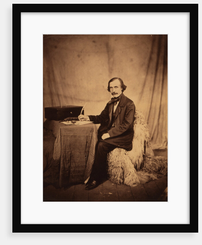 Dr. Sutherland, Sanitary Commissioner, Crimean War by Roger Fenton