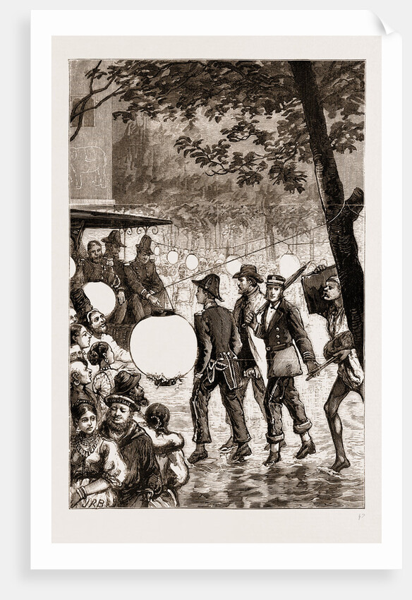 The Prince Of Wales In Ceylon, Sri Lanka by Anonymous