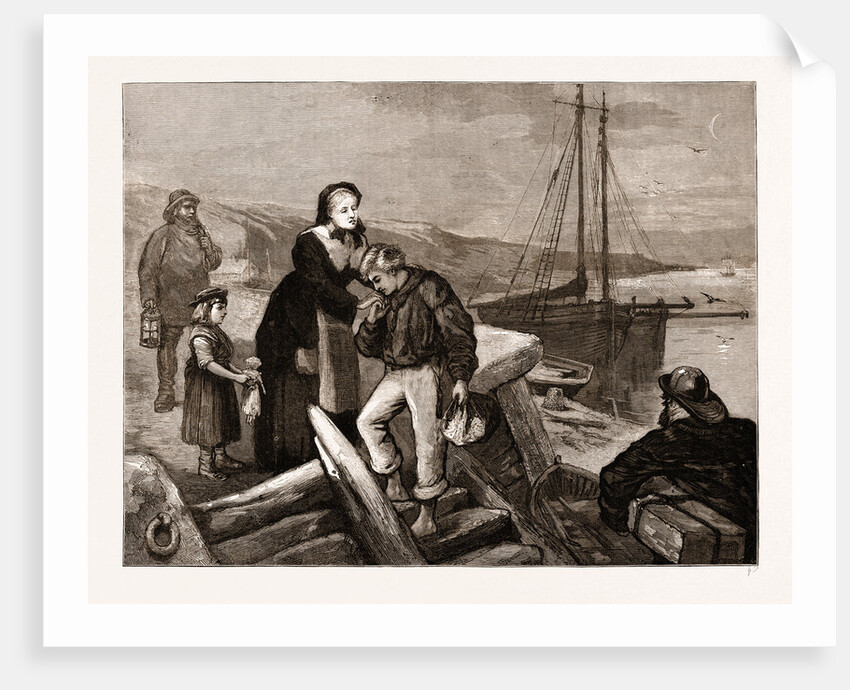 Partin Moments From The Picture By T.f. Marshall Exhibited In The Royal Academy by Anonymous