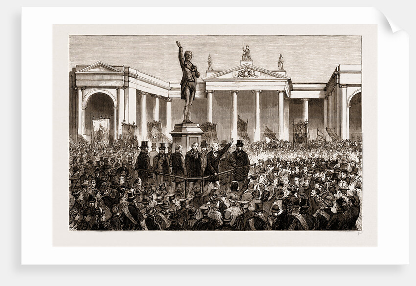 Statue Of Henry Grattan At Dublin, Ireland by Anonymous