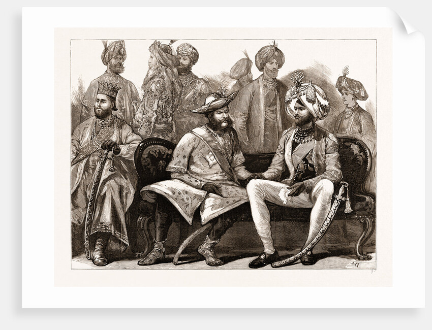 The Prince Of Wales In India, 1876: After The Arrival Of The Prince by Anonymous