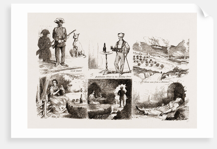 In The Spanish Black Country, In An Andalusian Lead Mining District by Anonymous