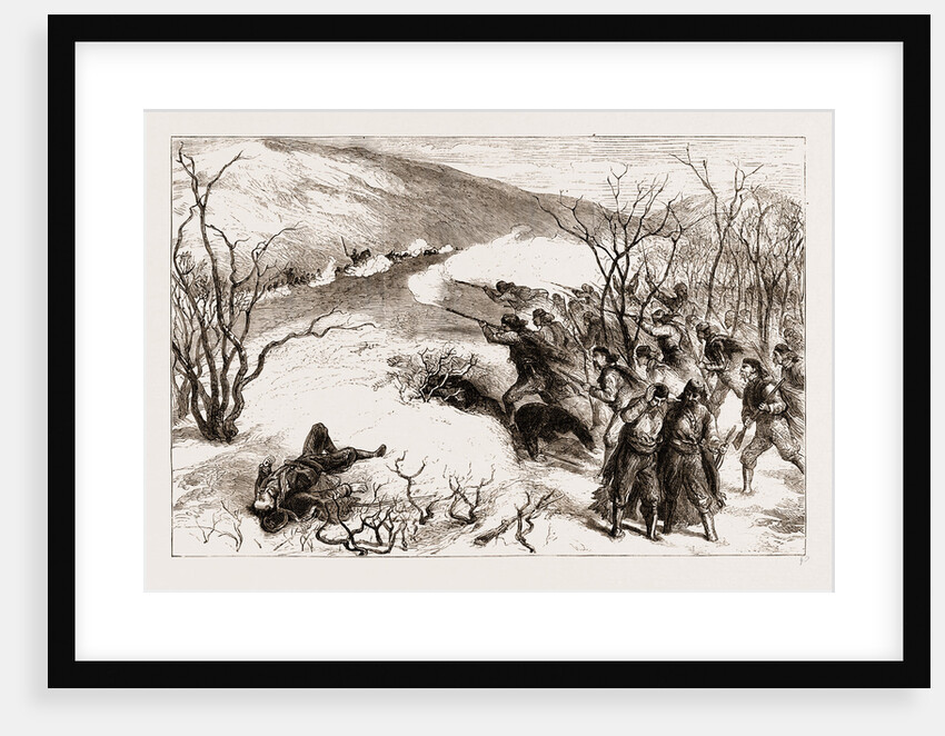 The Herzegovinian Insurrection: Action Between Trebinje And Ragusa, 1876 by Anonymous