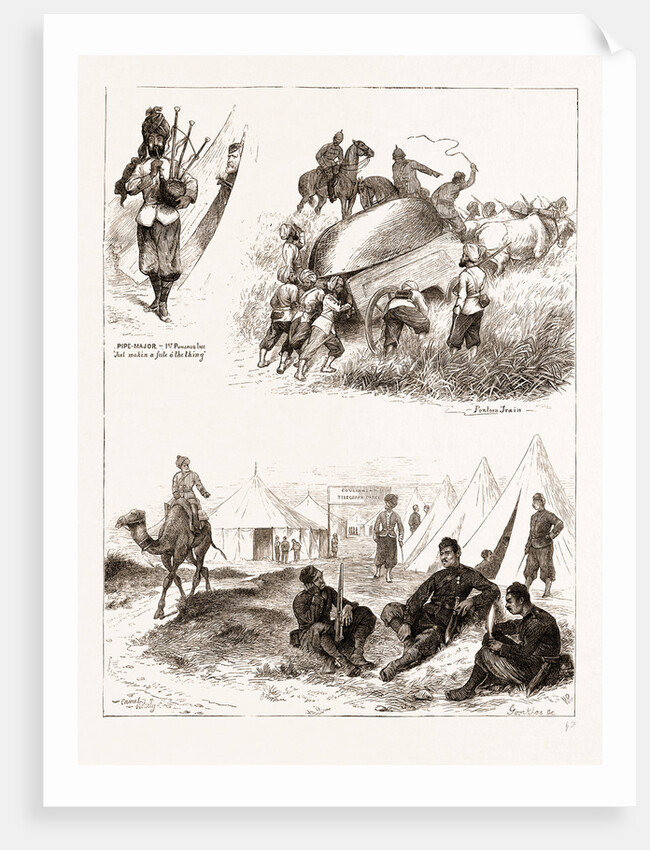 The Prince Of Wales In India: At The Camp, Delhi by Anonymous